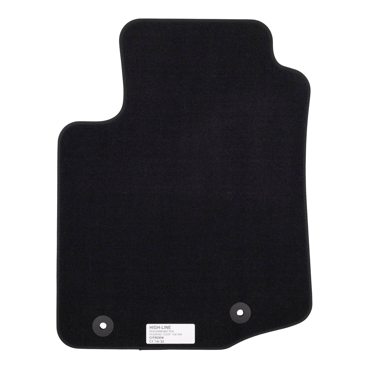 Automatten Citroen C1 (2014-2022) - Velours