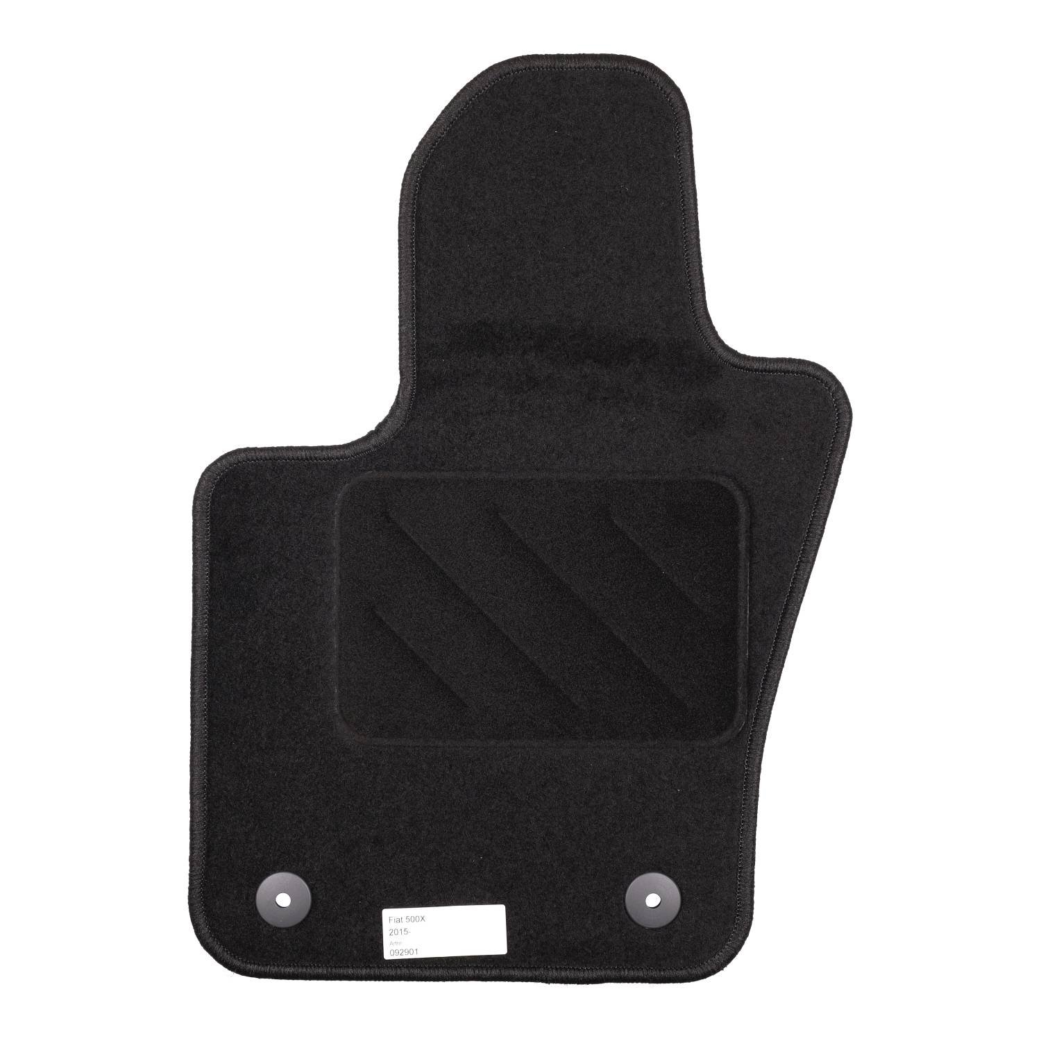 Automatten Fiat 500X (2015-2024) - Naaldvilt