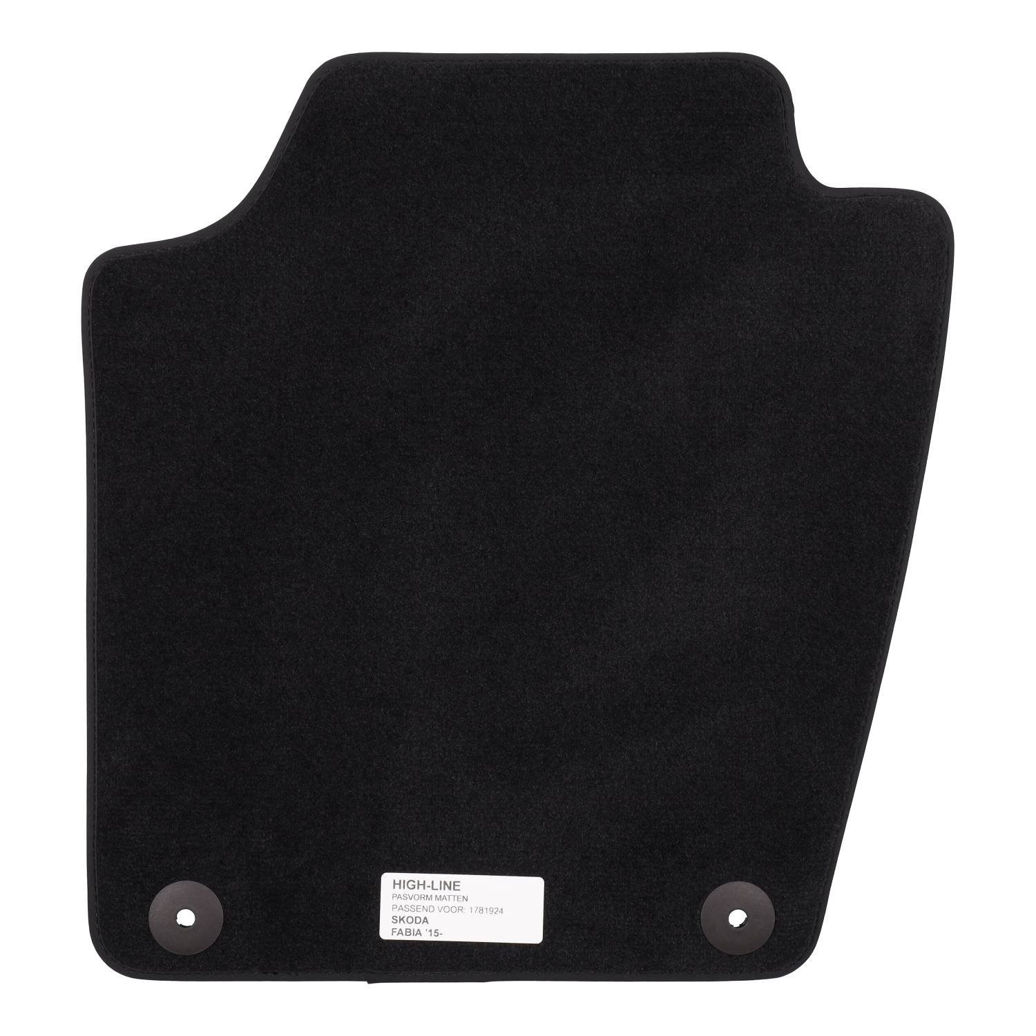 Automatten Skoda Fabia (2015-2024) - Velours