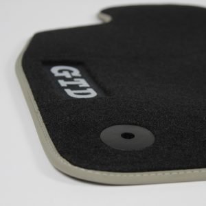 Automatten Volkswagen Golf 7 GTD (2012-2020) - Velours grijs