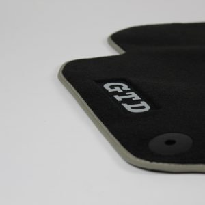 Automatten Volkswagen Golf 6 GTD  (2007-2012) - Velours grijs